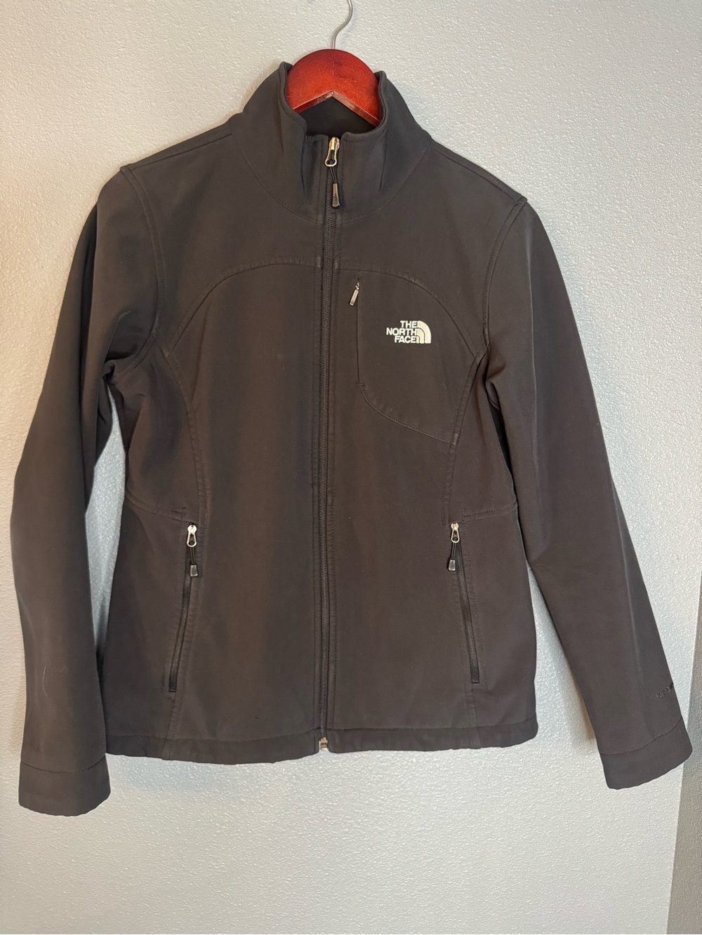 The North Face Windfall Soft Shell Jacket Women’s Medium Black Full Zip
